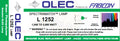 L1252 - 5kW UV Photopolymer/Diazo Replacement Bulb.
